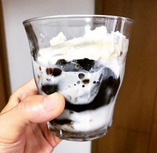 コーヒーゼリー。
