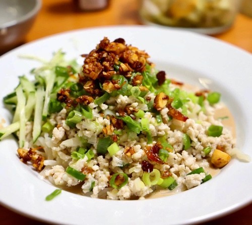 食べるナッツラー油。